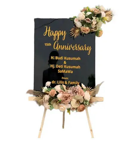 Papan Bunga Akrilik Langkir